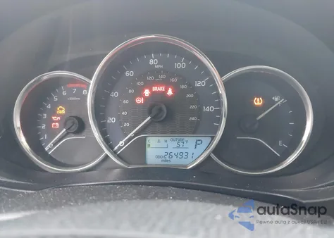 2014 Toyota Corolla Le Eco z USA, uszkodzony, nr VIN 5YFBPRHE9EP088178